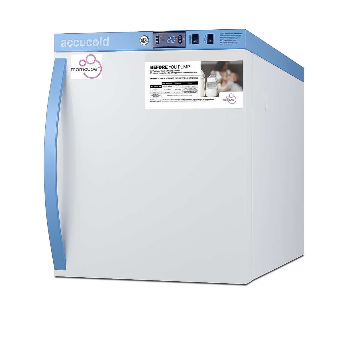 Performance Series 1.4 cu.ft. MOMCUBE breast milk freezer